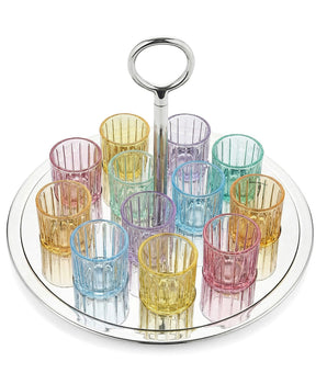 SPHERE 12 PC W/CLR AST GLASS 51429