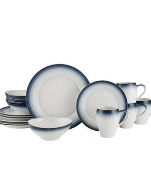SWIRL OMBRE BLUE DINNERWARE S/4 5130933