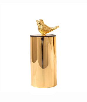 BROMEI TOOTHPICK HOLDER BIRD GOLD