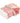 Raspberry Red & White Hand Towel