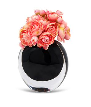 DOUBLE WALL BLACK SMALL VASE VBV4984