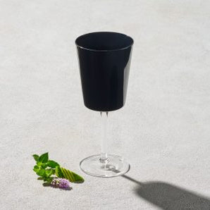 Orchid Black Water Glass 13OZ S/6 VD-13-OBK