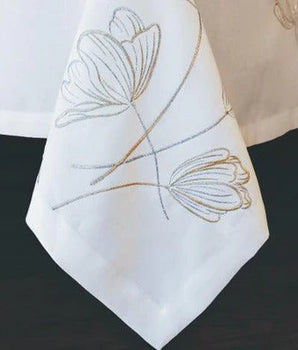 Tulip White Square 70X70