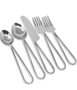20 pc Flatware set Stainless steel w/ loop VF712S