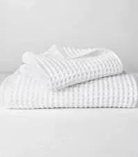 Waffle White Bth/Sh Towel