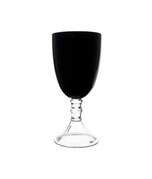 Irish Black Clear stem 18 Oz S/6 VD-I18-B