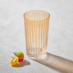 Timeless Highball Water Glass, Amber 15.5 oz S/6 VD-TML-15AM