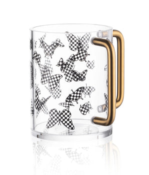 WASHING CUP ONYX BUTTERFLY WC-OC-BU