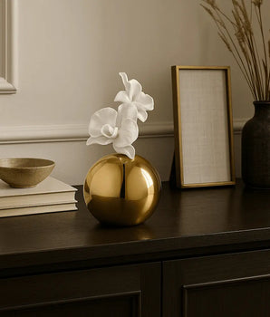 GOLDEN BLOOM GLOBE DIFFUSER DF-SPH-GO