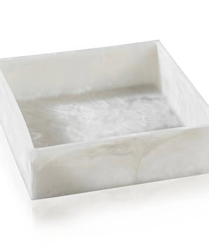 Square Salad Bowl Resin Marble BO-SQ-RS-M