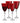 VIVID WINE GLASS RUBY 9OZ S/4 DY-202-RUB-S4