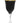 S/6 Water glasses black clear GWG3721B