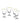 Vitolo Goblets Clear W/ Gold Rim S/4 28931