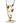 VASE W/ AGATE STONE & MARBLE BASE MAV768