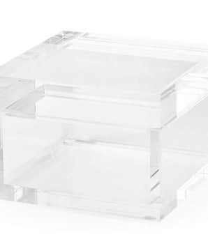 Lucite Square Clear Box Small 4X4 HA221CLBX