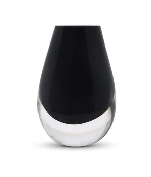 Black Glass Bud Vase VBV5005